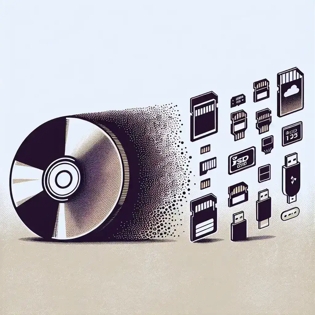 Why CD ROM Vanishing Shaped Portable Media Use